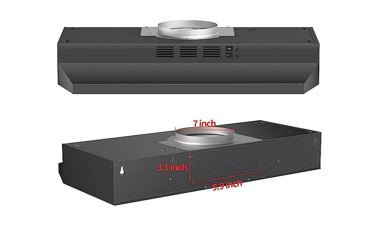 30 inch Ducted/Ductless Convertible Stainless Steel Range Hood M960