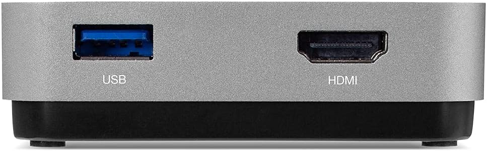 USB-C Travel Dock 5 Port with HDMI SD Card Space Grey S61853