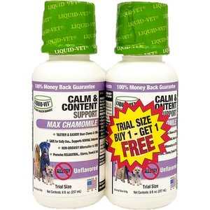 Calm and Content Support Dog Formula U12641