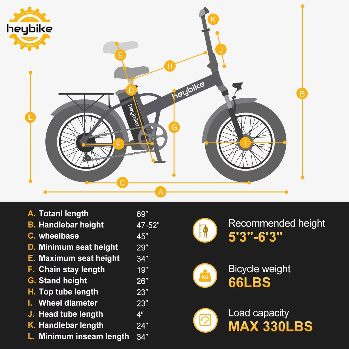 Foldable 20 x 4.0 Fat Tire Electric Bike with 500W Motor Z730