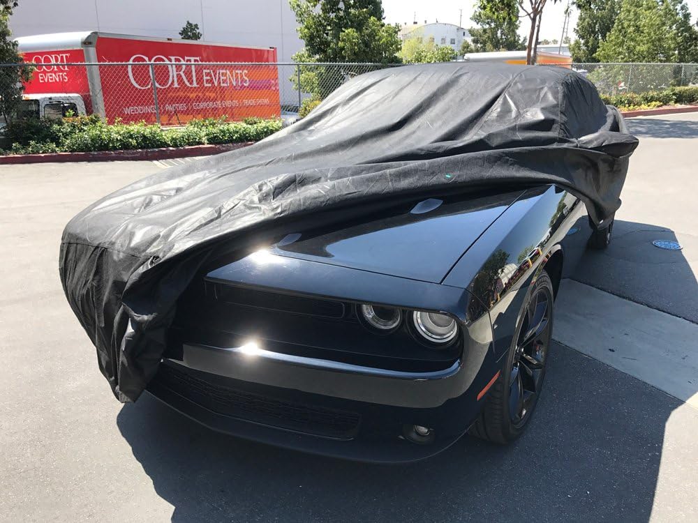 Custom Fit Car Cover Black S601804