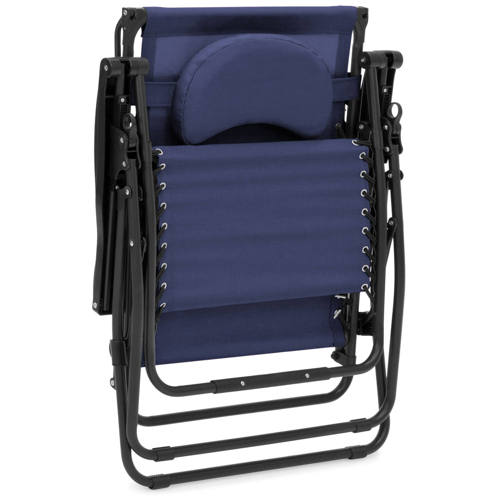 Oversized Zero Gravity Chair with Canopy Cup Holder S752964