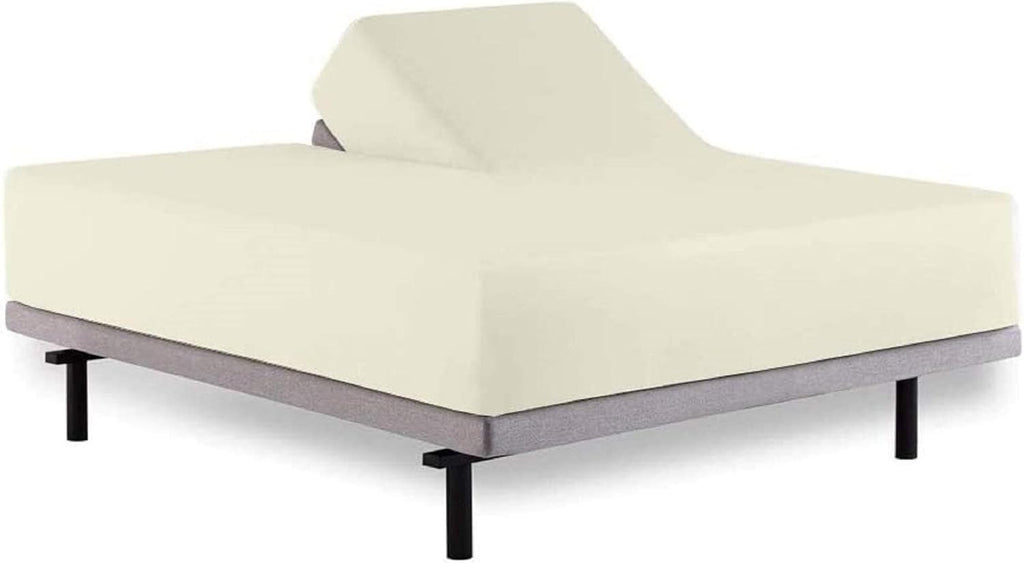Split Cal King Sheets Set Ivory X621022