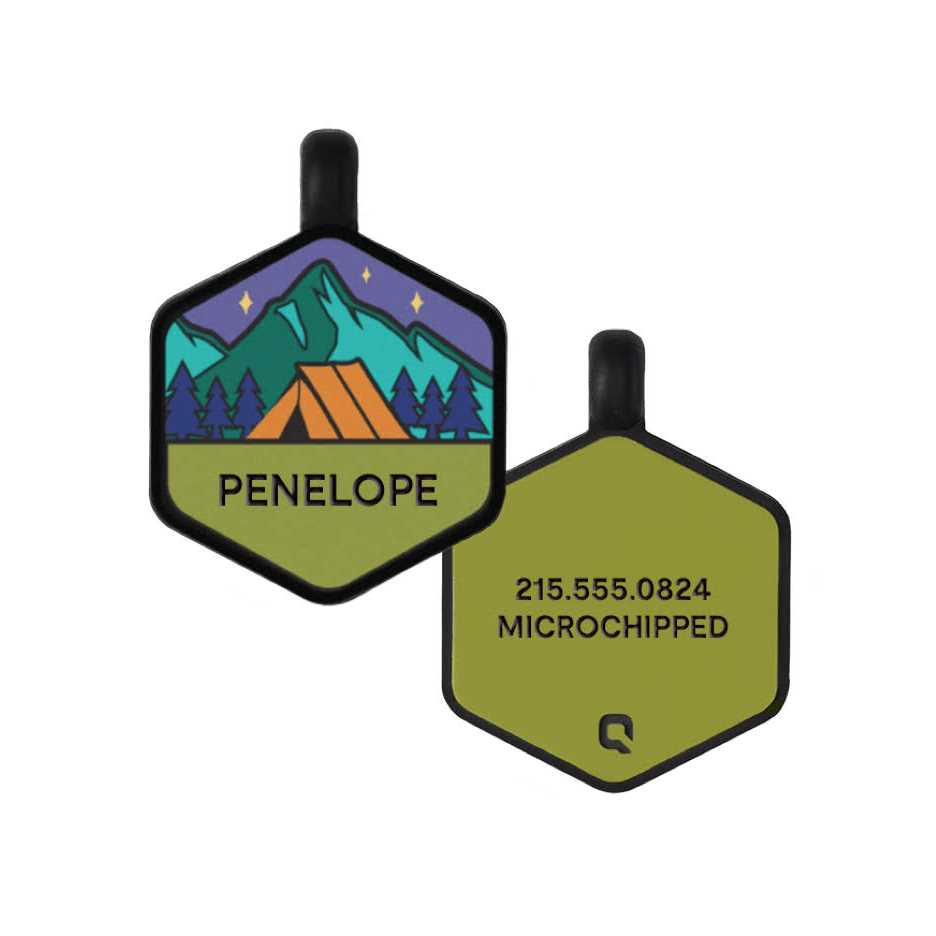 Silicone Dog ID Tag U898795