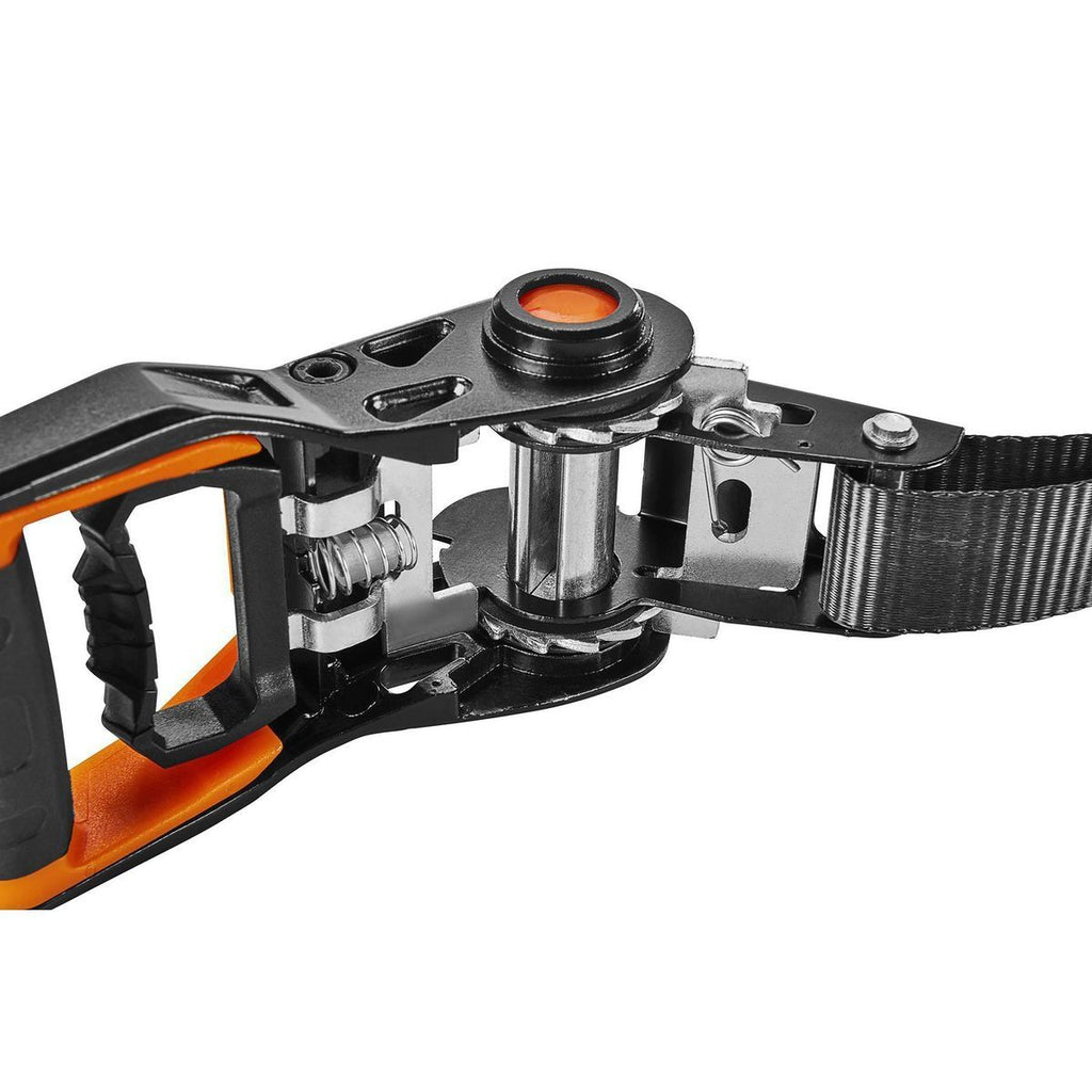 500 lb. Capacity 1 in. x 12 ft. Ratcheting Tie-Downs, 2-Pack A768