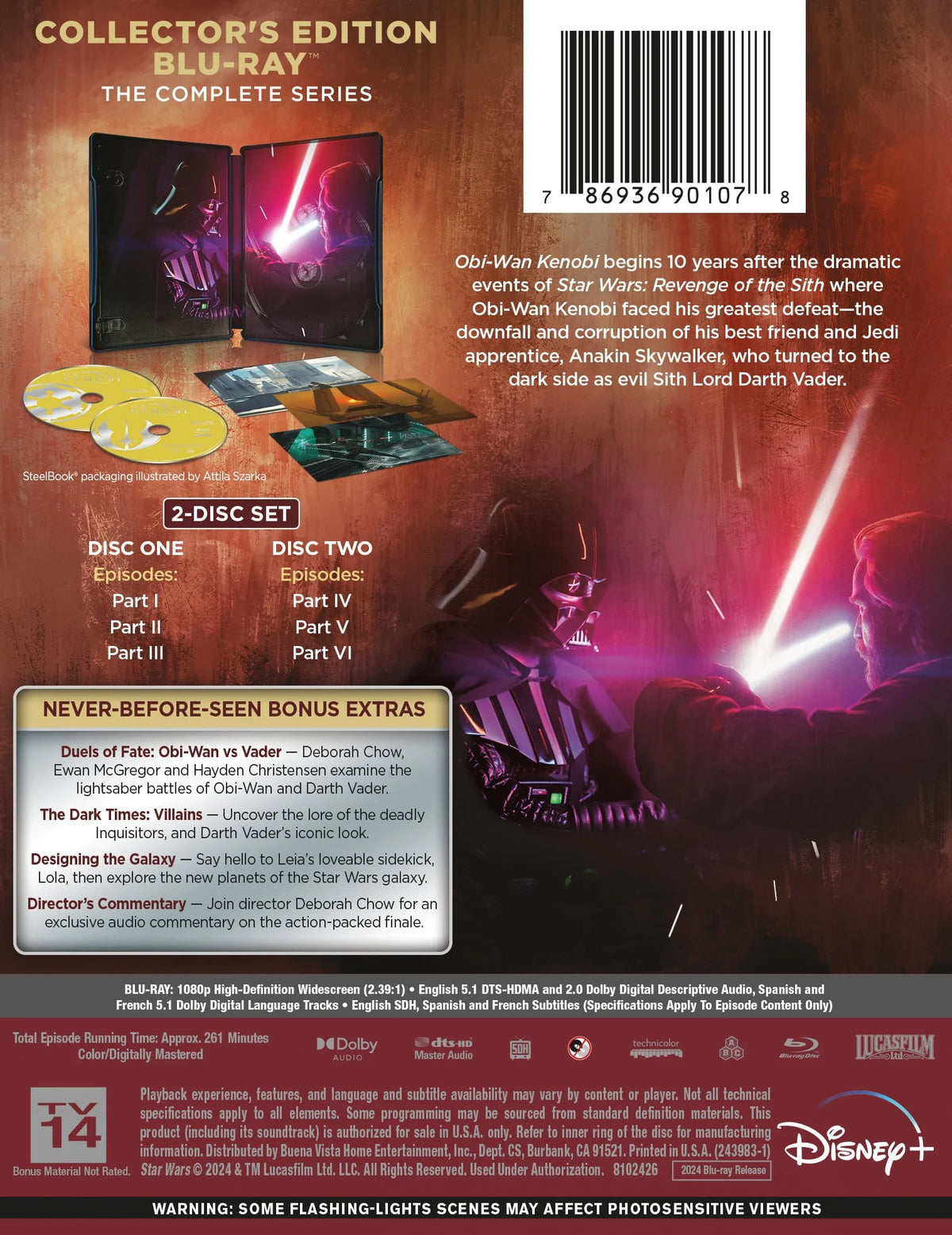Obi-Wan Kenobi: The Complete Series (Blu-ray) S298996