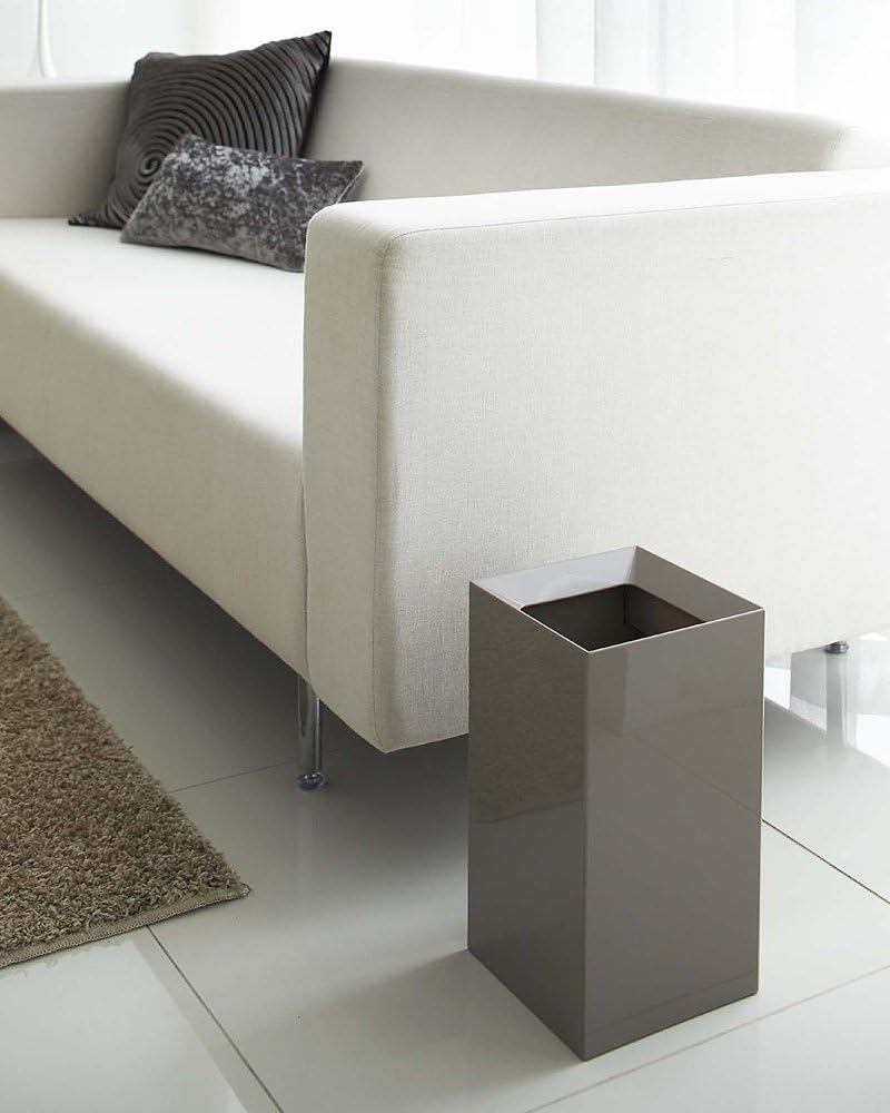 Taupe Trash Can O3806