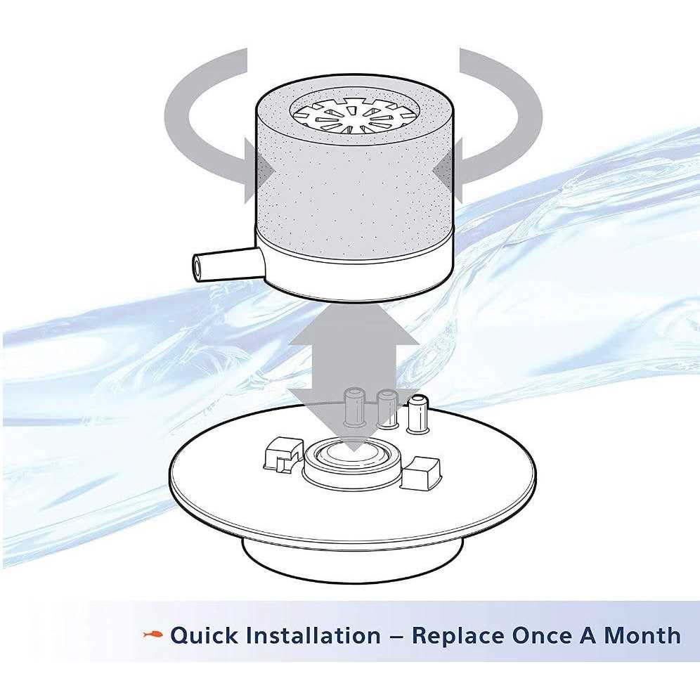 Betta Filter with Natural Plant M83721