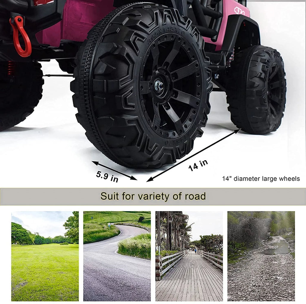 12V Battery Powered Kids Ride on Truck with Remote Control O329