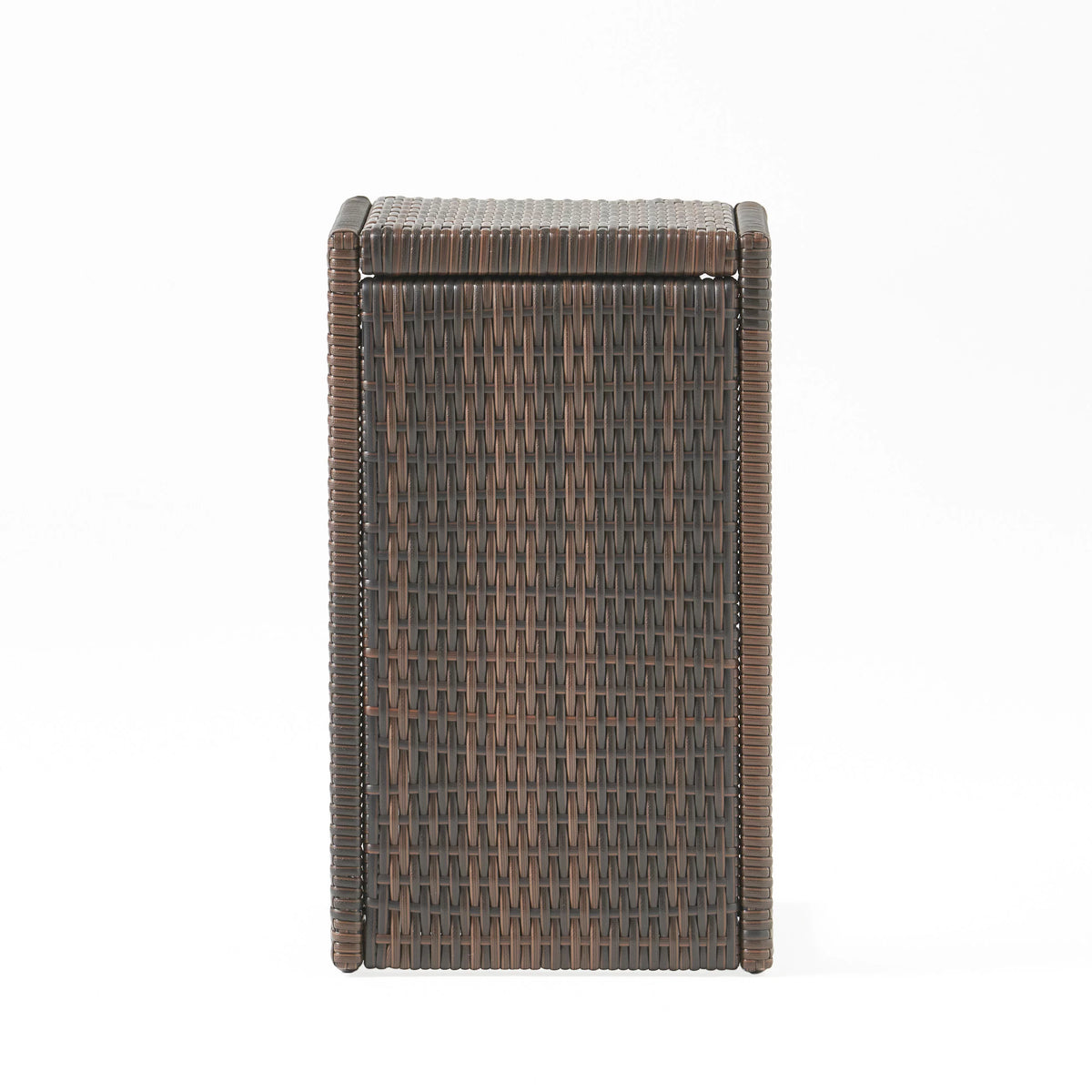 Multibrown Wicker Accent Table D720754