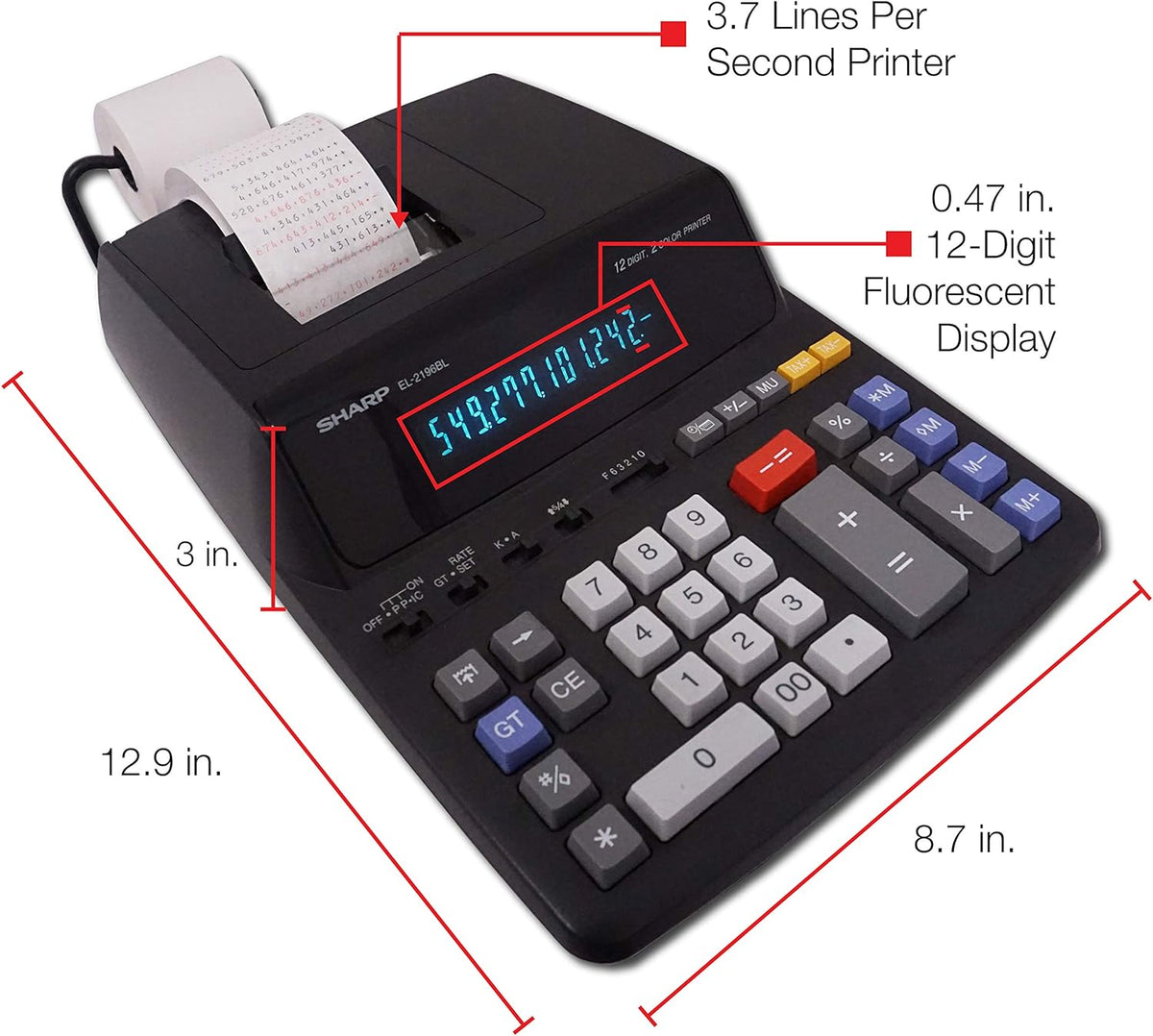 Black Standard Function Calculator S2864