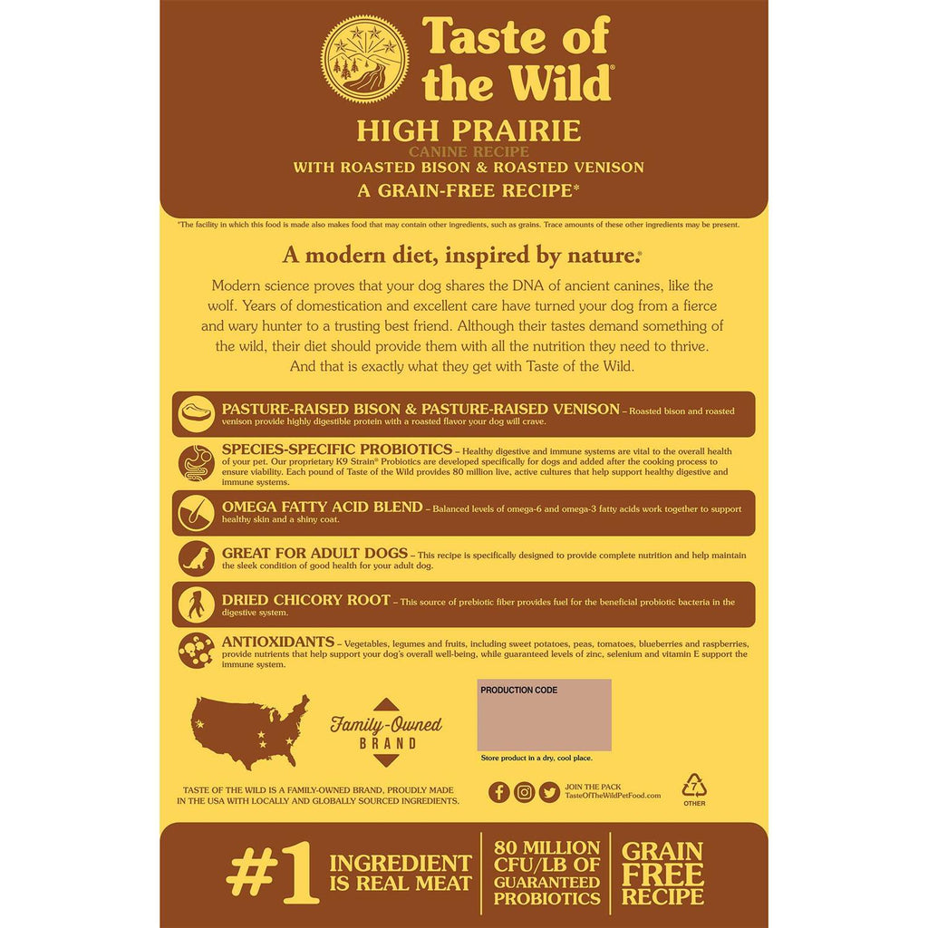 High Prairie Dog Food W72349