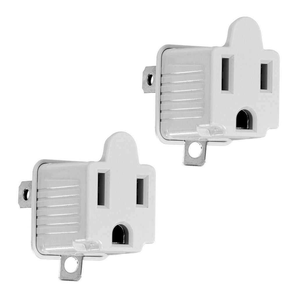 3-to-2 Prong Grounding Adapter, 2-Pack Q774