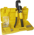 10 Ton Hydraulic Cable Crimper with 9 Dies T8066