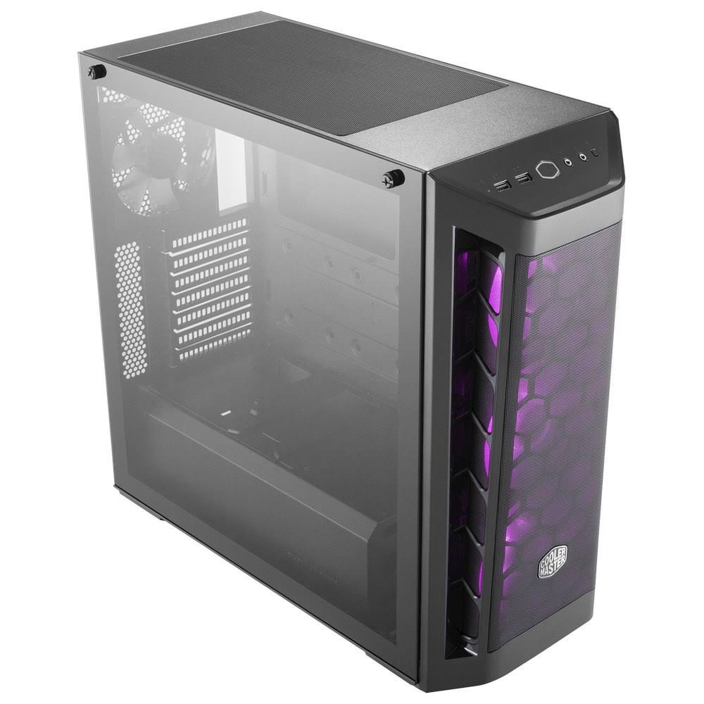 Black Midi-Tower Computer Case O727091