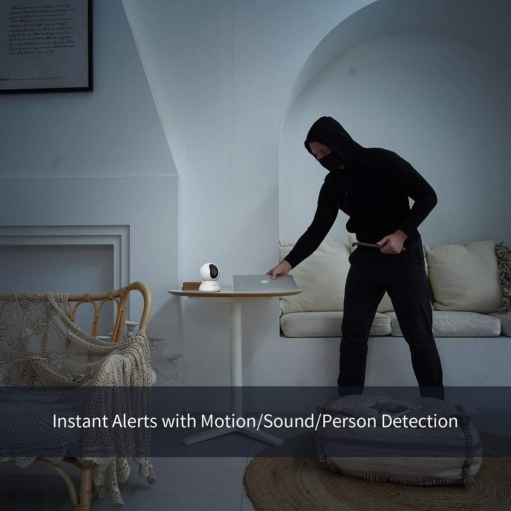 Indoor Security Camera Bundle Set 1080p Two-Way Audio Night Vision X728