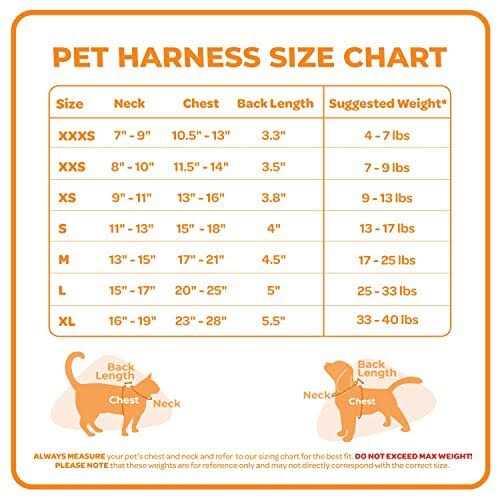 Adjustable Mesh Step-in Pet Harness C807