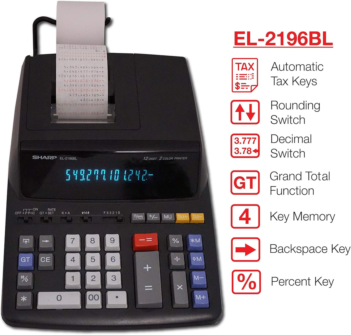 Black Standard Function Calculator S2864