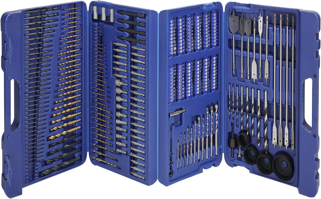 300-Piece Drill and Driver Accessory Set with Storage Case E6235