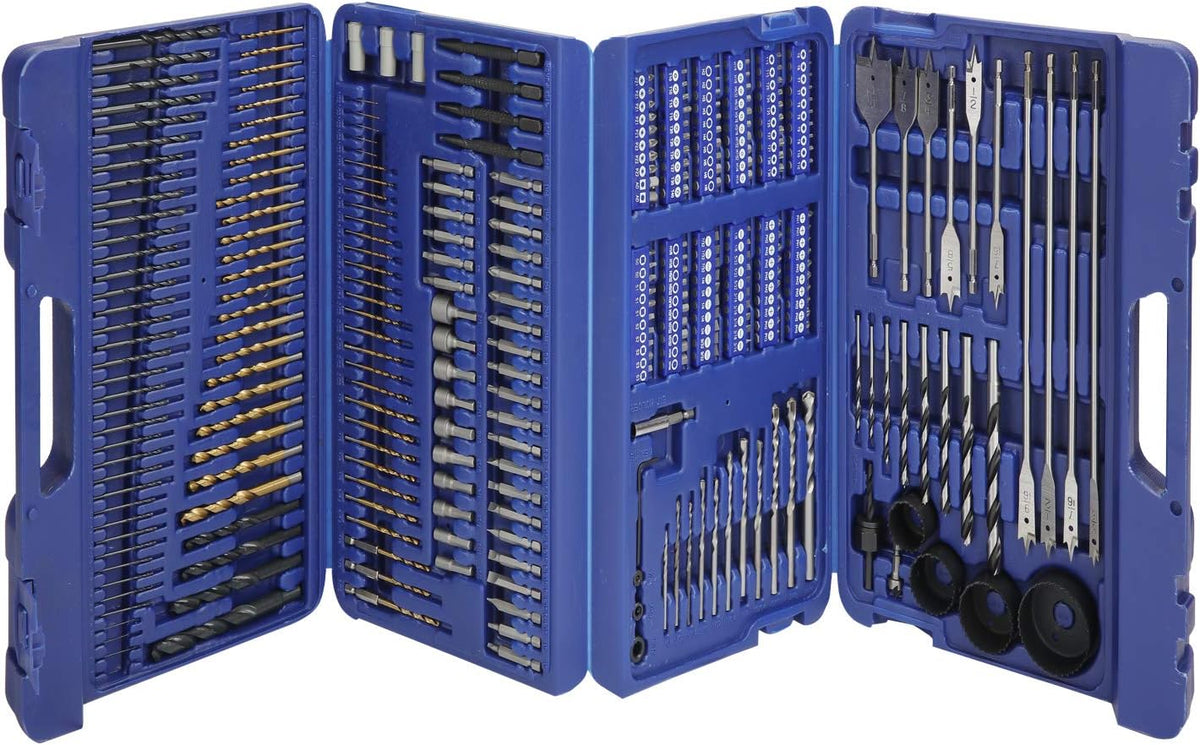 300-Piece Drill and Driver Accessory Set with Storage Case E6235