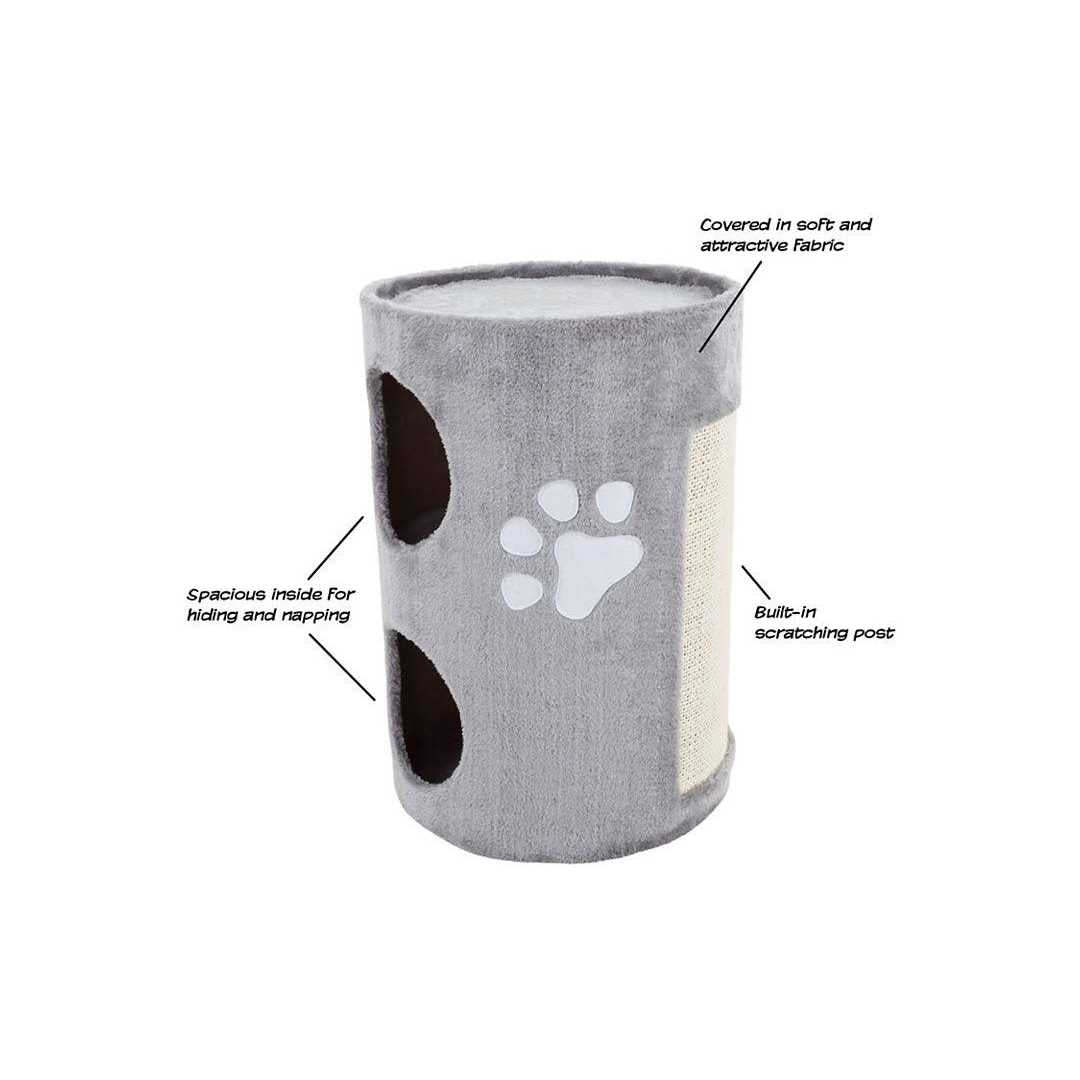 2-Story Cat Condo & Scratching Pad H629