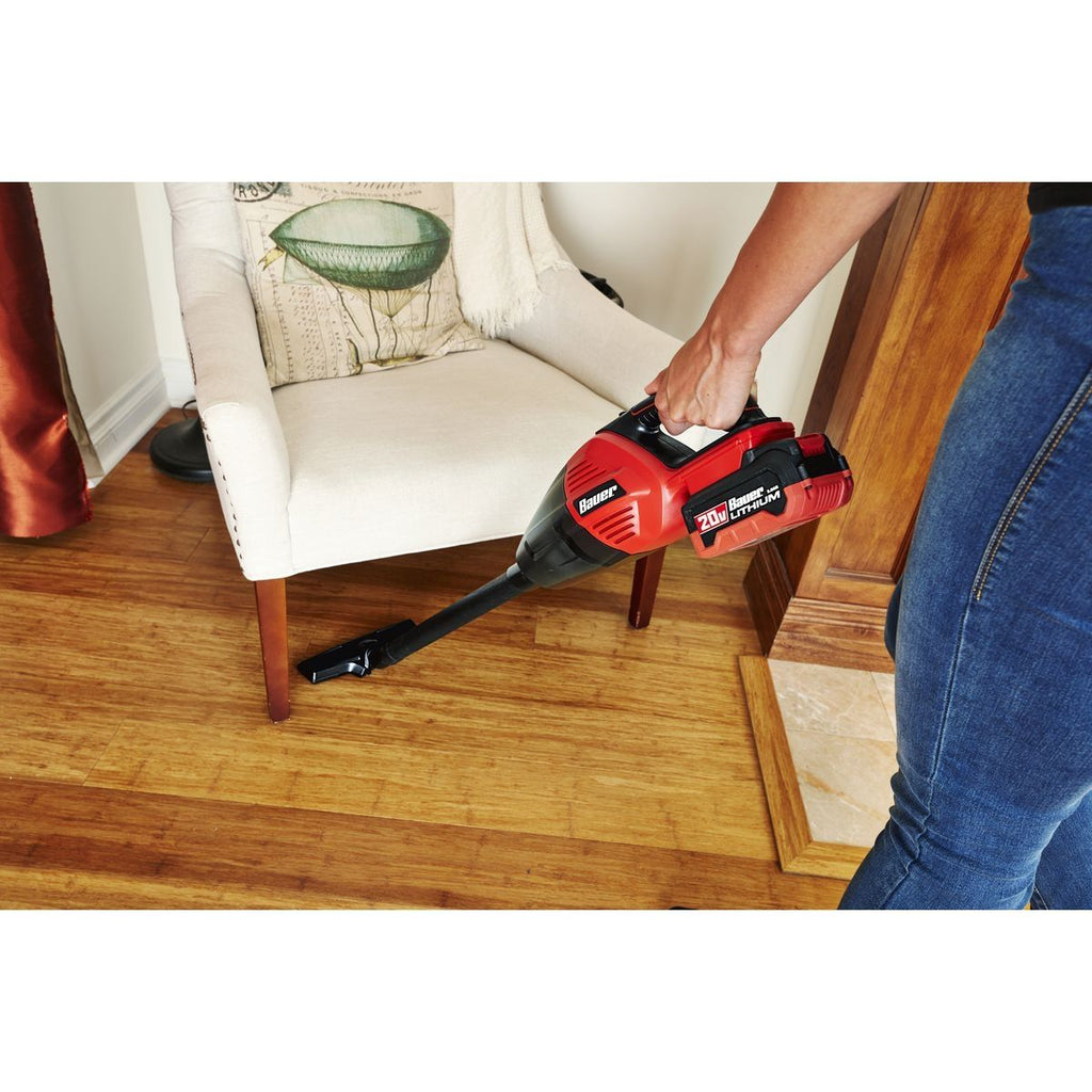 Cordless Hand Vacuum with Floor and Crevice Tools J5534