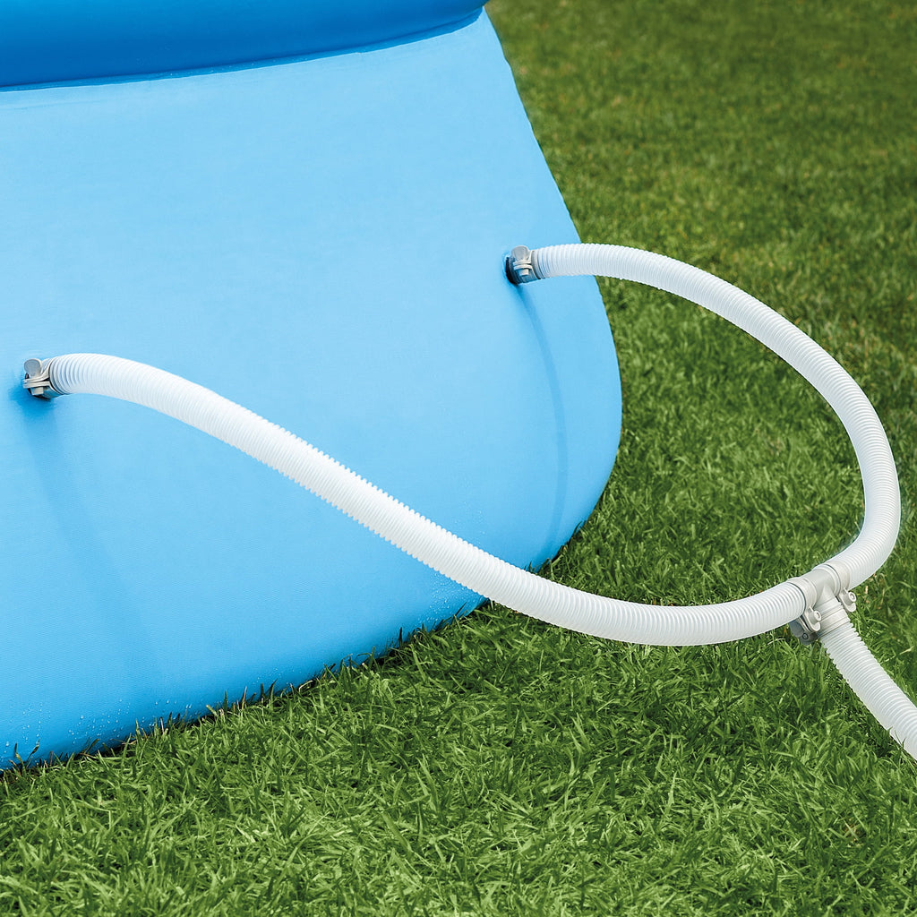 12ft x 30in Inflatable Swimming Pool with Filter Pump Y863147