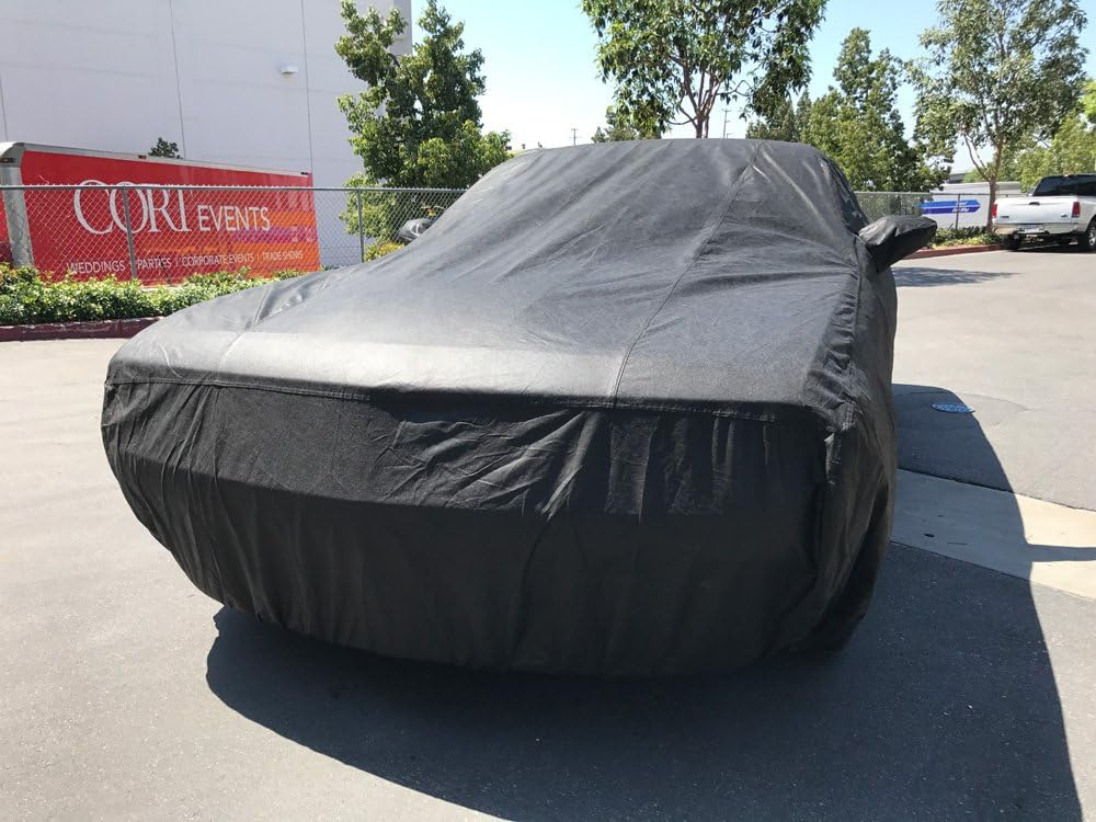 Custom Fit Car Cover Black S601804