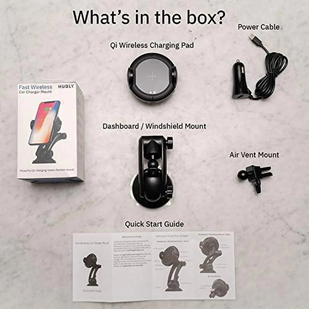15W Wireless Charger Car Mount B10337