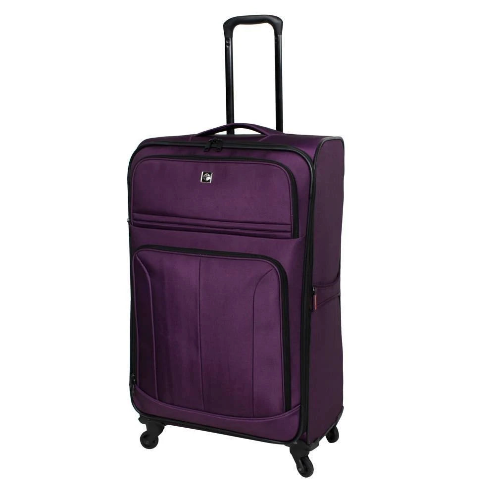 29x22 Spinner Check in Suitcase Purple P291