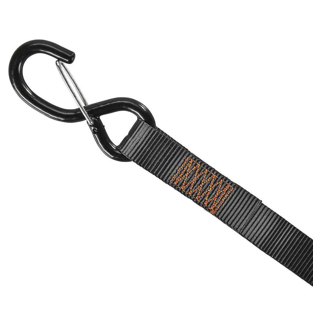 500 lb. Capacity 1 in. x 12 ft. Ratcheting Tie-Downs, 2-Pack A768
