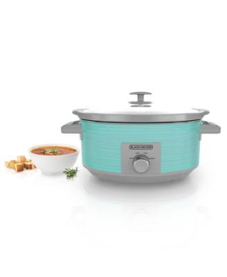 White/Gray 8.3 qt Slow Cooker K956