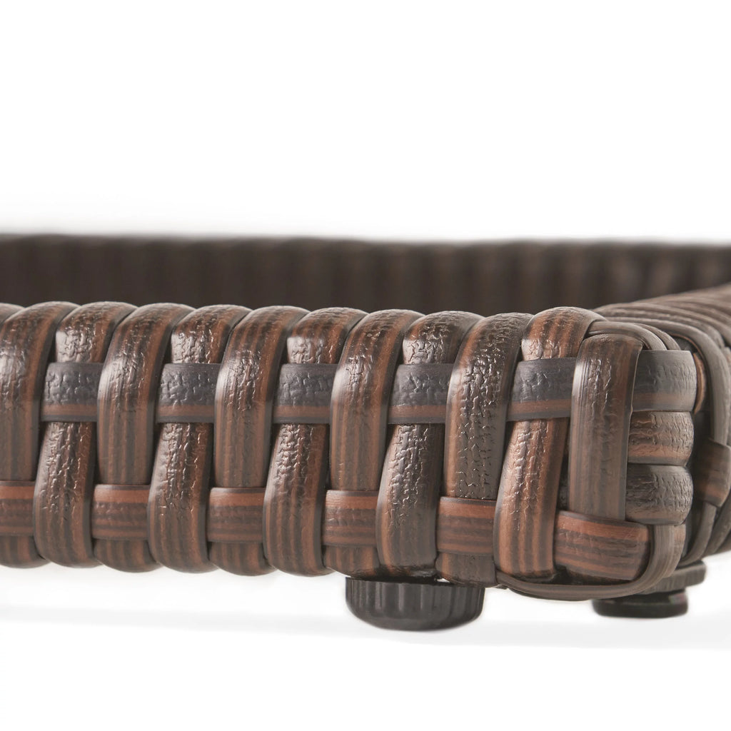 Multibrown Wicker Accent Table D720754