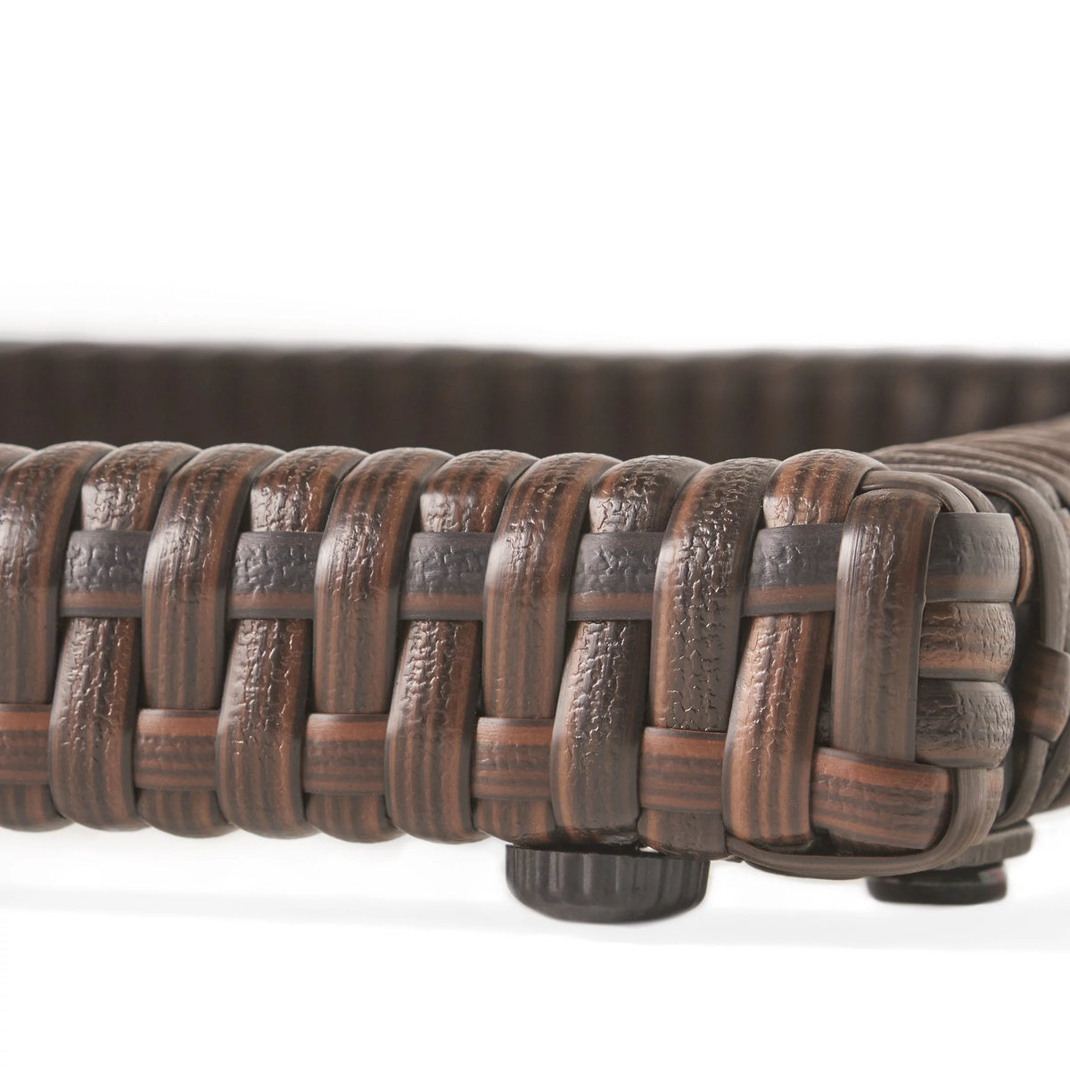 Multibrown Wicker Accent Table D720754