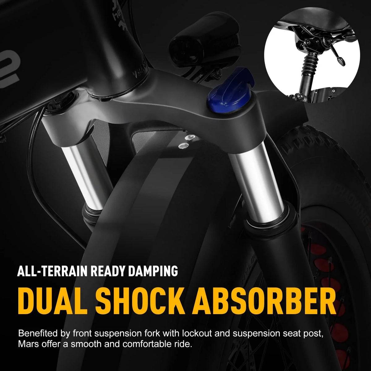 Foldable 20 x 4.0 Fat Tire Electric Bike with 500W Motor Z730