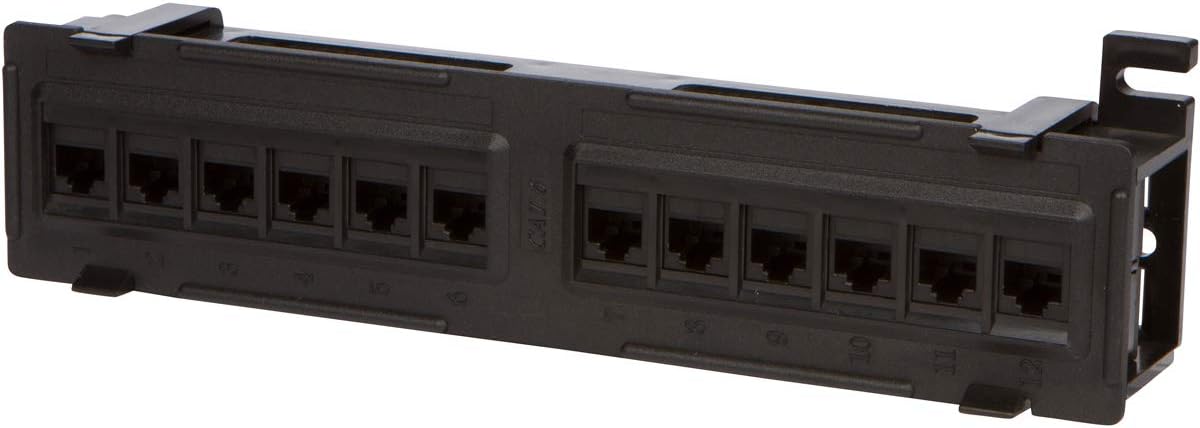24 Port Cat6 RJ45 Patch Panel Pack of 2 T766