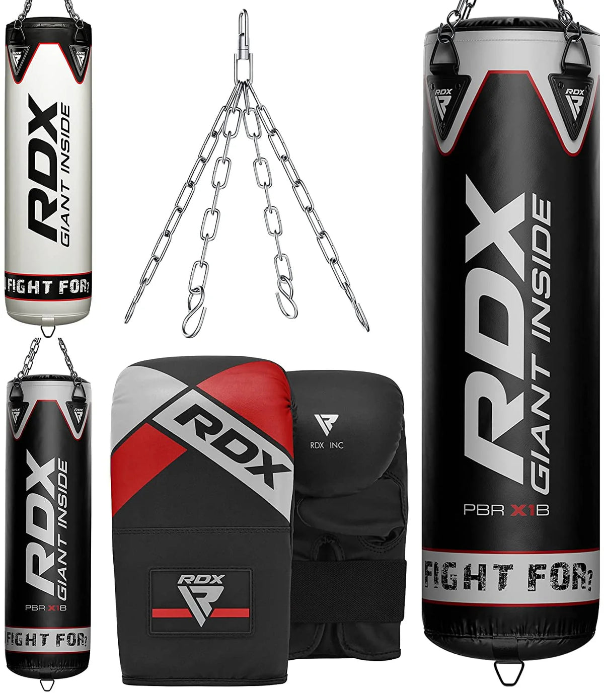 4ft 5ft White Heavy Punch Bag H16209