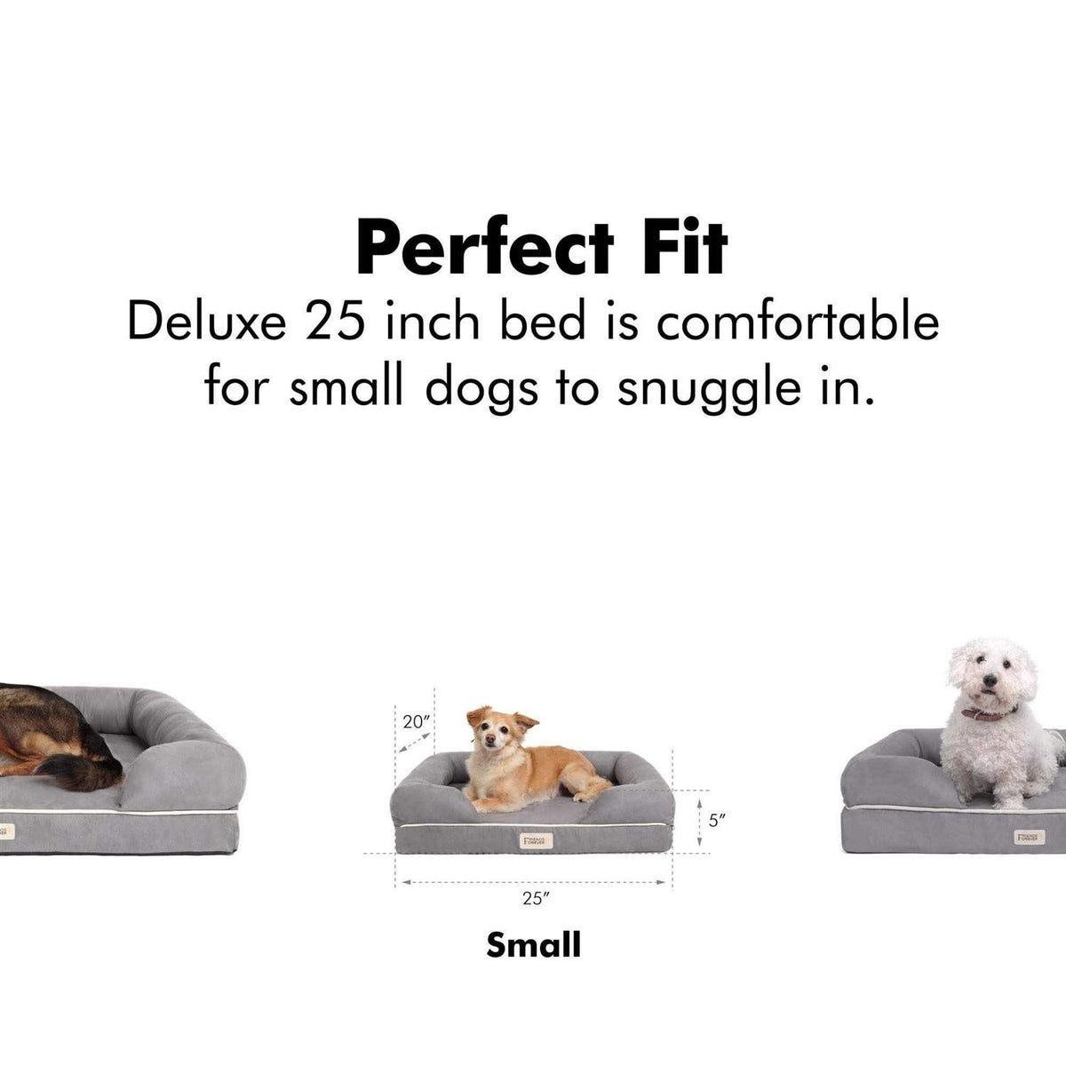 Memory-Foam Orthopedic Dog Bed T835