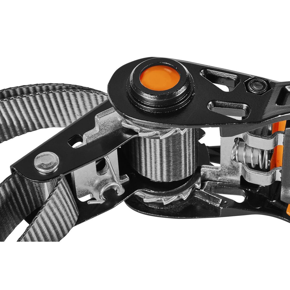 500 lb. Capacity 1 in. x 12 ft. Ratcheting Tie-Downs, 2-Pack A768