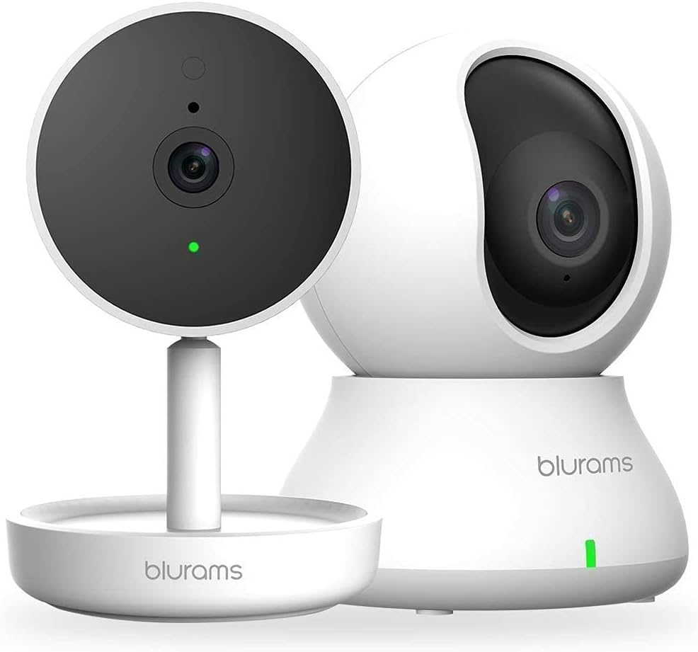 Indoor Security Camera Bundle Set 1080p Two-Way Audio Night Vision X728