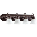 Four Light Oiled Bronze Vanity P58250