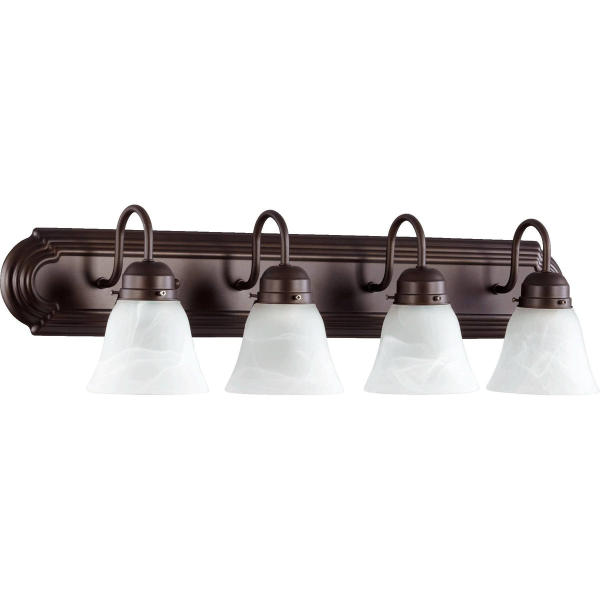 Four Light Oiled Bronze Vanity P58250