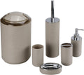 6 Pcs Black Bathroom Accessories Set K769720