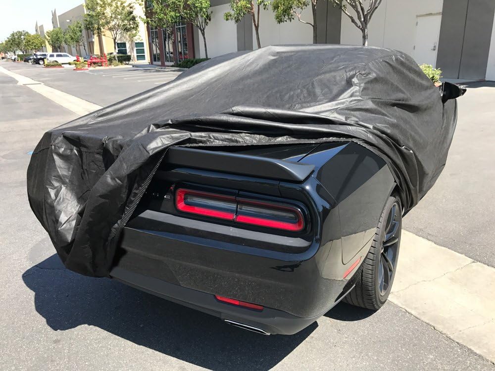 Custom Fit Car Cover Black S601804
