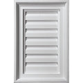 12 inch x 25 inch Vertical Urethane Gable Vent Louver T835824