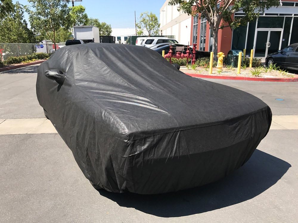 Custom Fit Car Cover Black S601804
