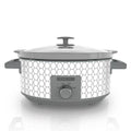 White/Gray 8.3 qt Slow Cooker K956