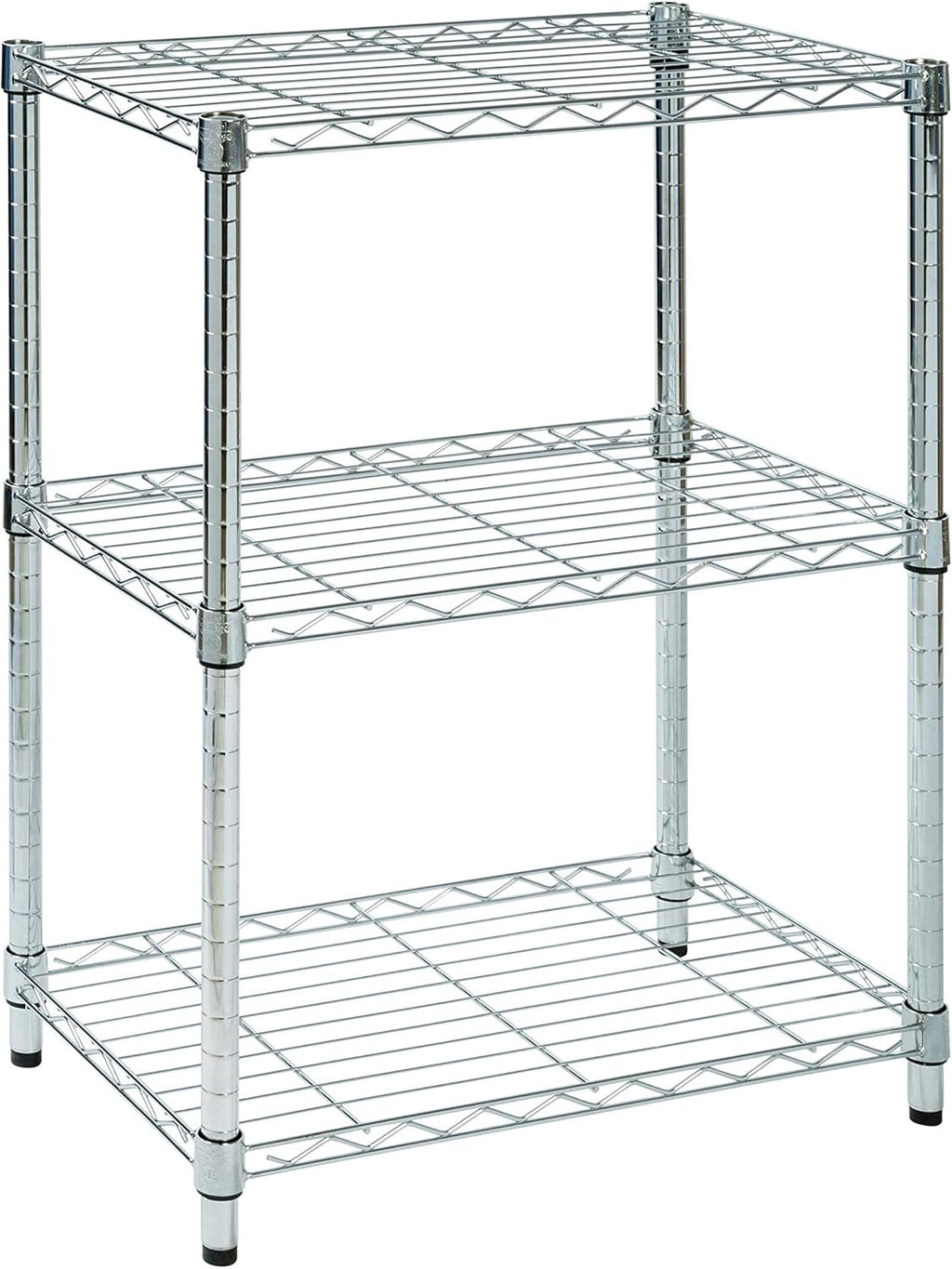 5-Tier Chrome Heavy-Duty Adjustable Shelving Unit R260643