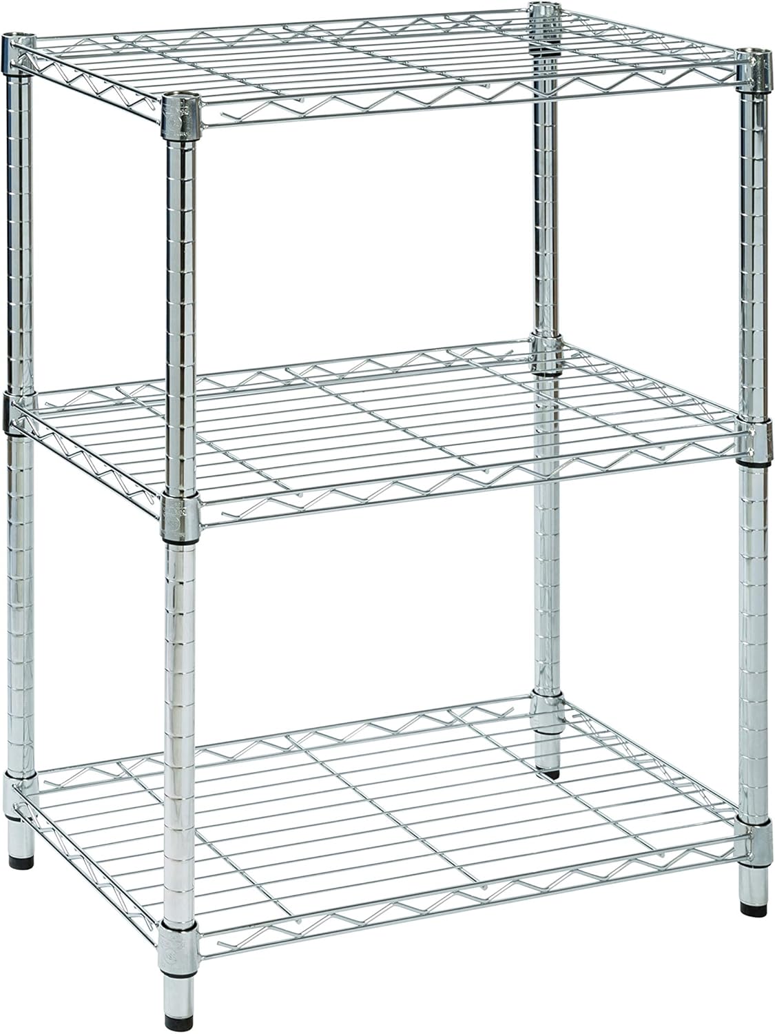 5-Tier Chrome Heavy-Duty Adjustable Shelving Unit R260643