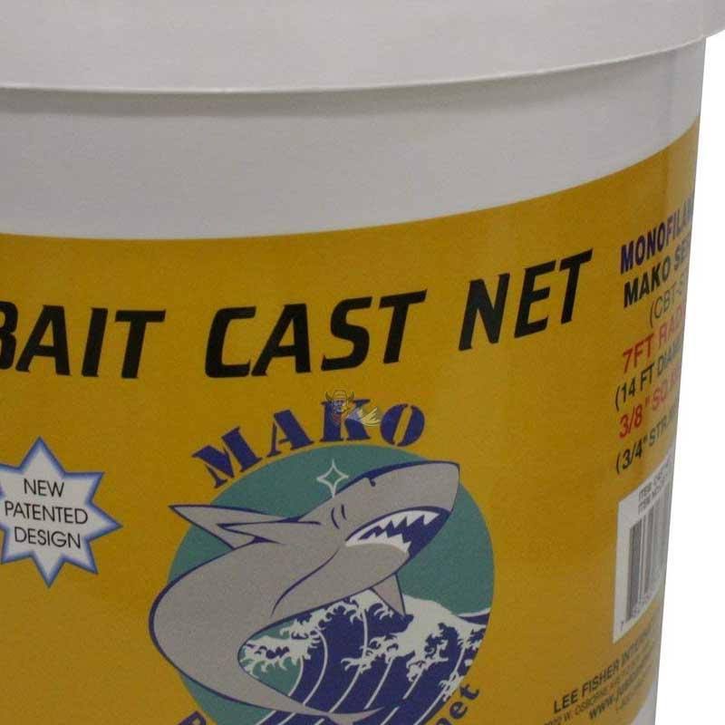 5 Feet 3/8 inch Cast Net A394